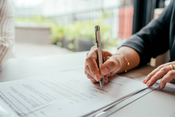 Firma del contratto di vendita
